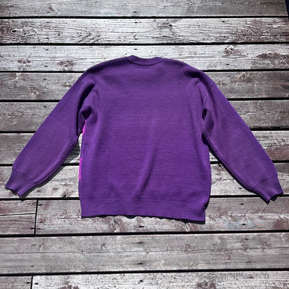 Colourful Swirl Garage Sweater - Picture 2 of 3